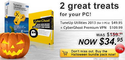 tuneup utilities 2013 Halloween promotion