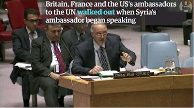 Britain, France & US accuse Russia of Barbarism and war crimes in Syria at UN security council session