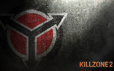 Killzone Helghast Logo Painted on Wall HD Game Wallpaper