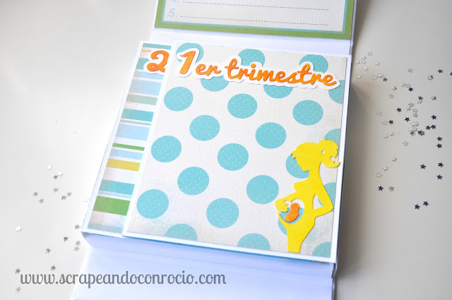 Album Embarazo Mini Album Bebé Scrapbooking Album Embarazo Mini Album Bebé Scrapbooking