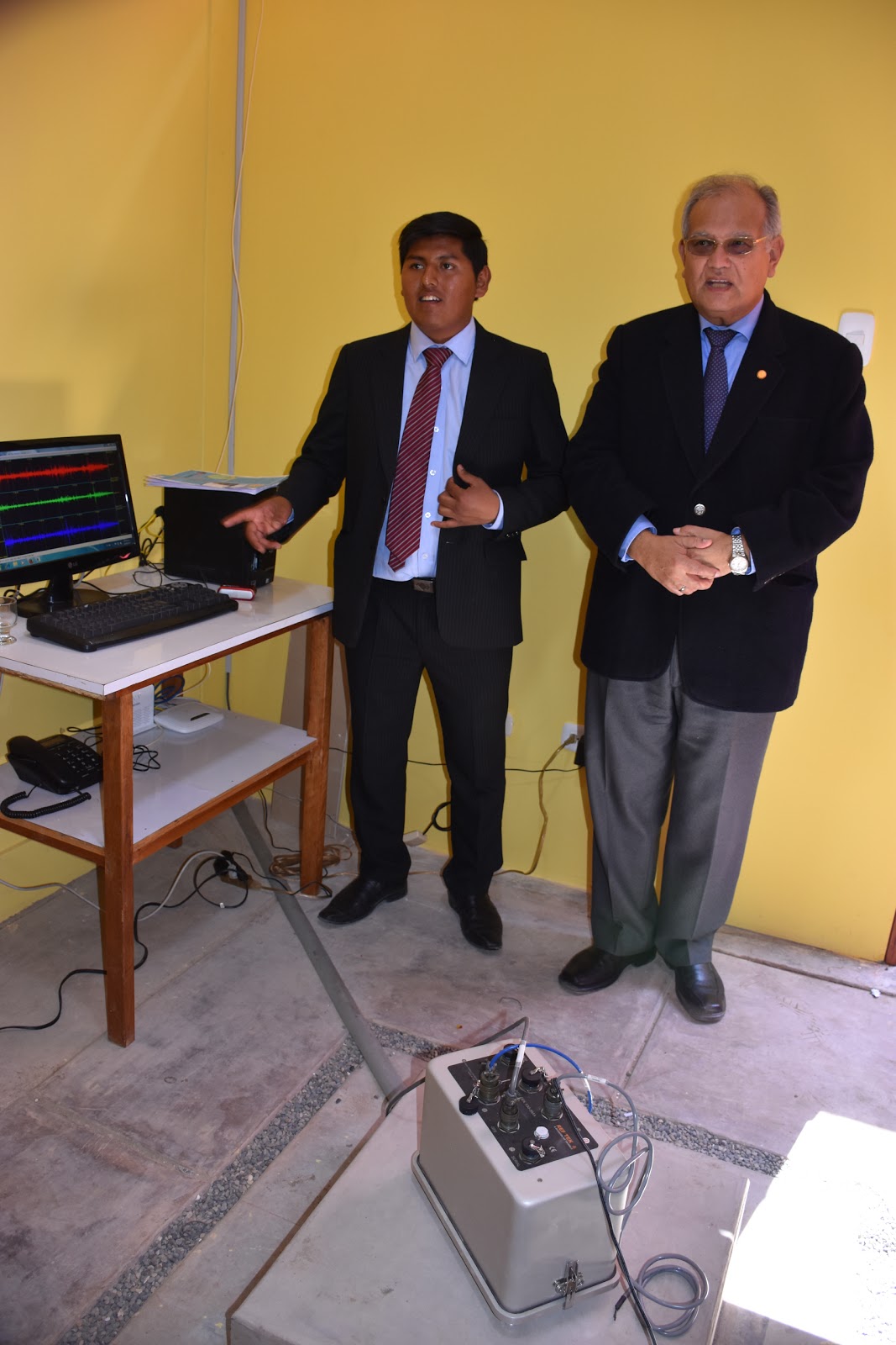 Inauguran estación acelerográfica en Tacna