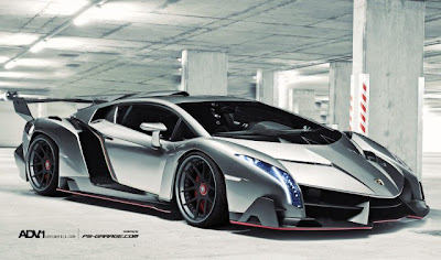 Amazing Spirit Lamborghini Veneno With ADV.1 Wheels