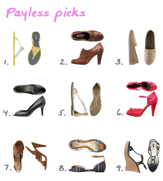 Payless Jamaica Shoes ~ Low Heel Sandals