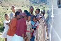 Lesotho-plein d'eau