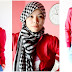 Padupadan Hijab Untuk Switer Warna Merah