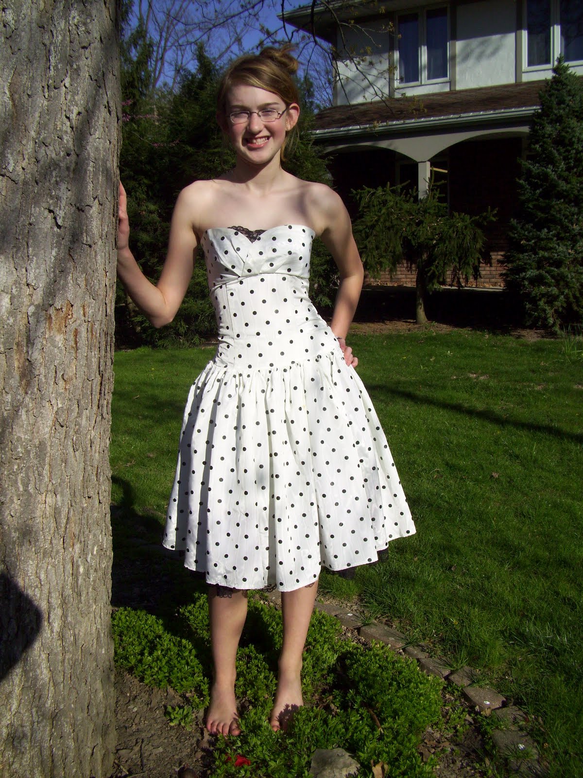 Cutting Cloth 1990s Prom Dress