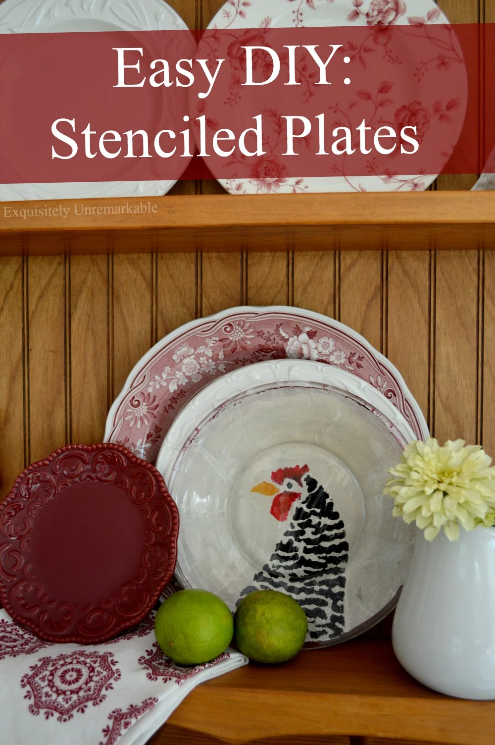 How To Stencil Plates