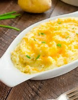 CHEESY MASHED POTATOES