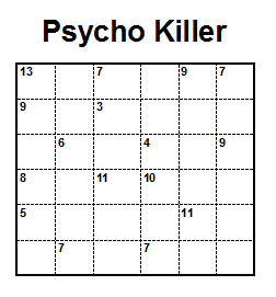 Logic Puzzles: Psycho Killer
