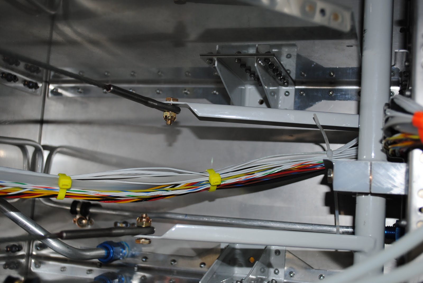 RV-12 Builder in Sandy, UT: Rudder Cables Through Tailcone