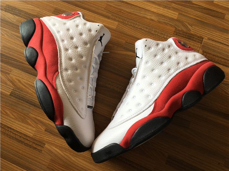 air jordan 13 white red