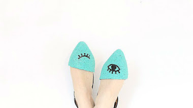 DIY decorar tus zapatos con cuentas o abalorios