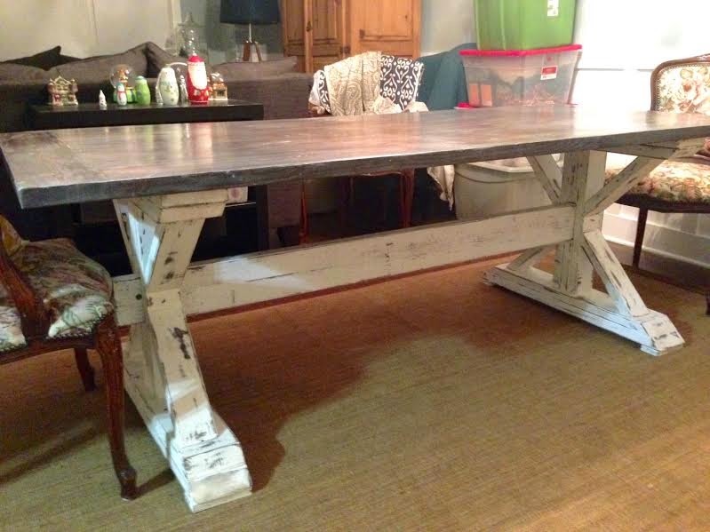 Restoration Hardware Dining Table Knock Off Aniah S Window