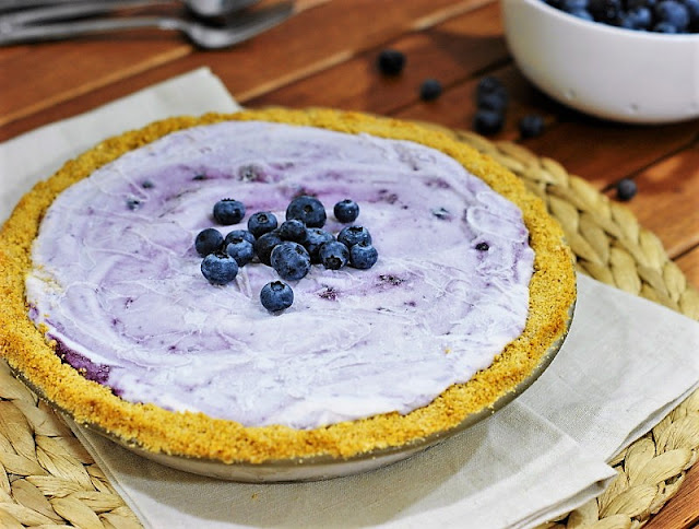 Blueberry Cream Pie Image
