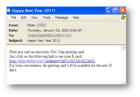 Happy New Year Greetings Email Subject Lines