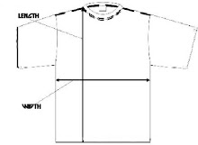 contoh ukuran baju