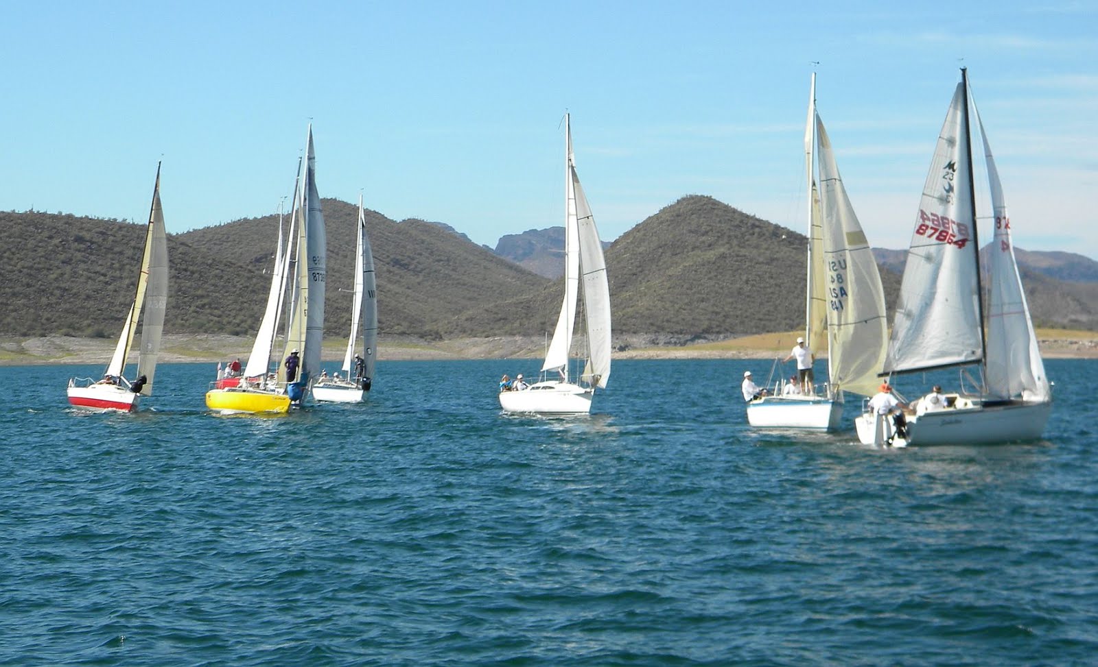 Desert Sea New Mexico and Southwestern Sailing Lake Pleasant FS