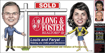 Long and Foster Real Estate Partners Business Cards