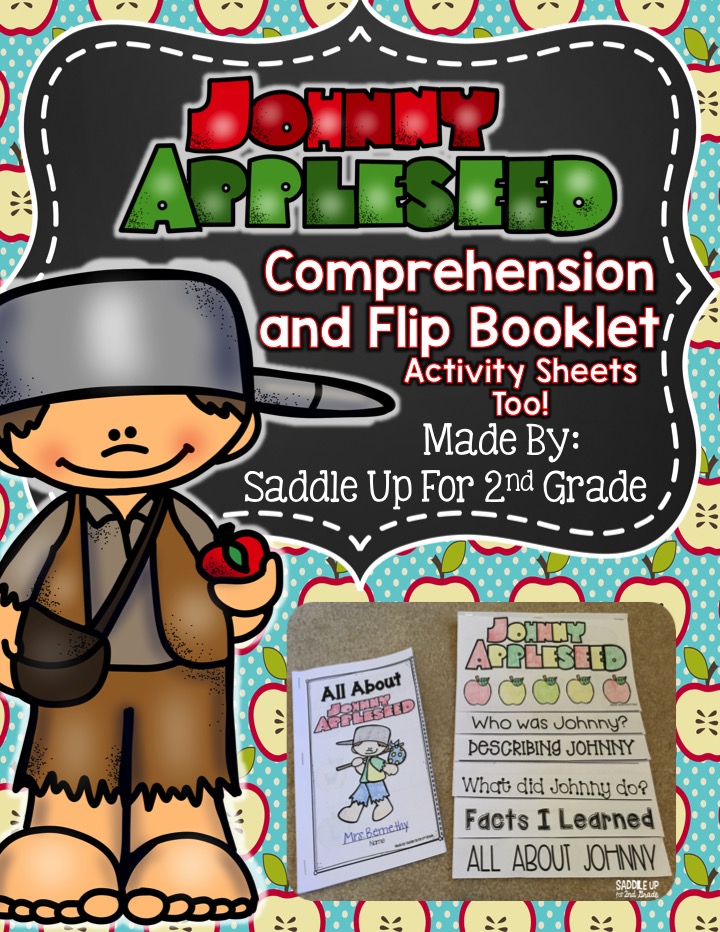 Johnny Appleseed Booklet by Saddle Up For 2nd Grade