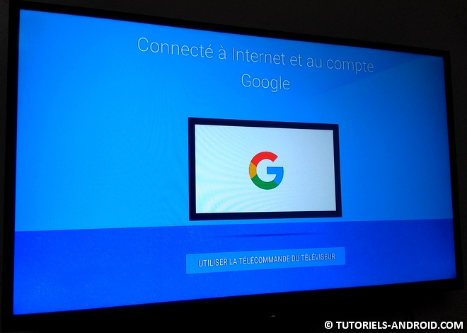 Connexion compte Google Mi Box 3