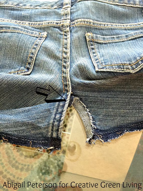 how to make jean skirt