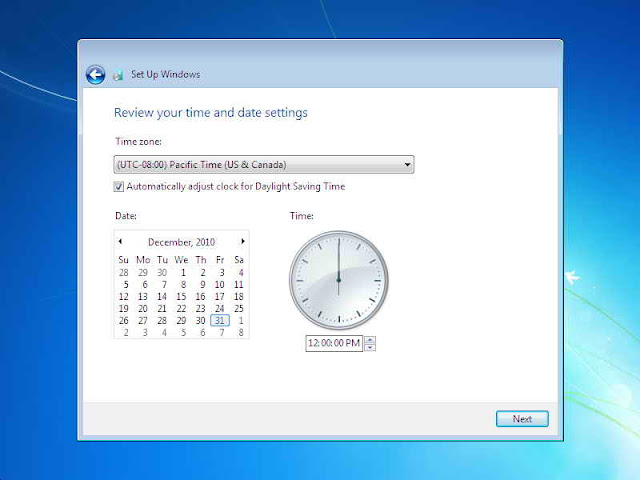 Cara Install Ulang Windows 7