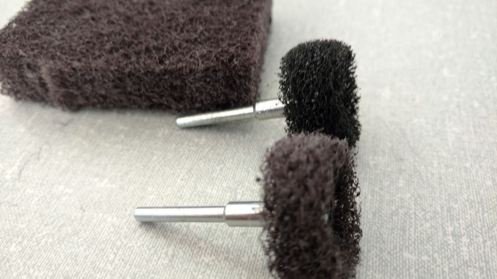 Make your own good and cheap dremel abrasive buff DIY dremel abrasive