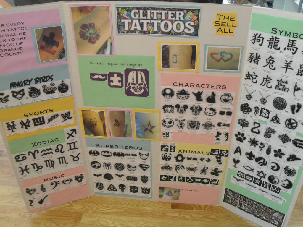 Wanda K Our first festival doing glitter tattoos!