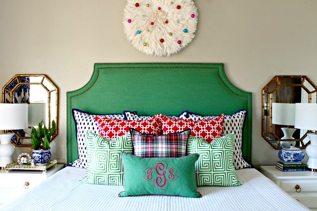 2016 CHRISTMAS HOME TOUR PART 4- MASTER BEDROOM - Dimples and Tangles