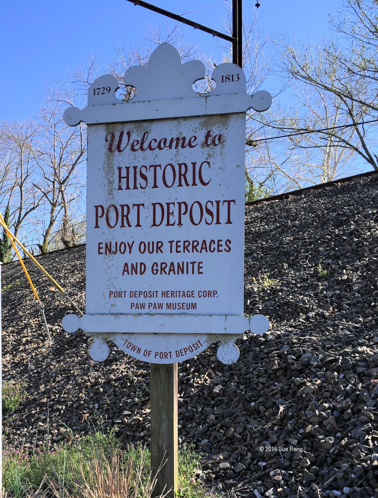 Sue Reno Studio Conowingo Dam and Port Deposit, MD