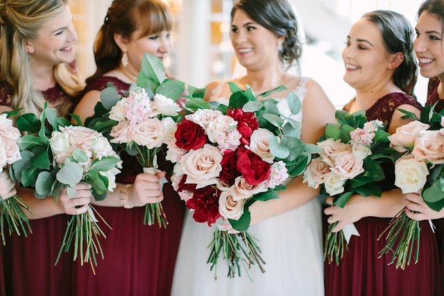 Burgundy Wedding at the Historic Dr. Phillips House in Orlando | Kelsey ...