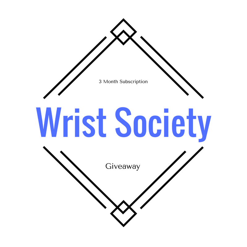 blogger opp 3 month subscription to wrist society amy aron s