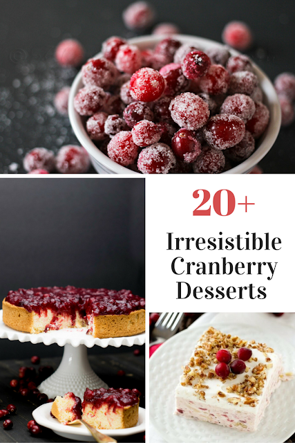 20 irresistible cranberry desserts 20 irresistible cranberry desserts