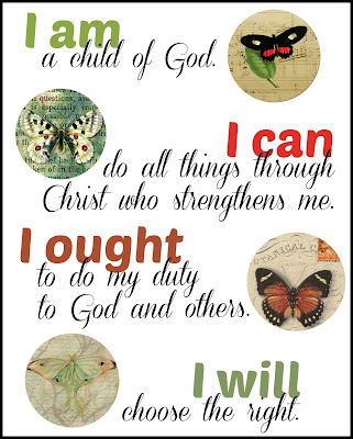 I Am, I Can, I Ought, I Will: