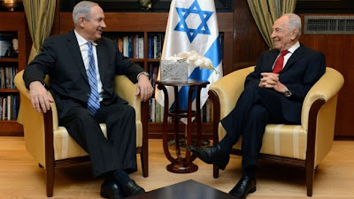 Netanyahu and Peres