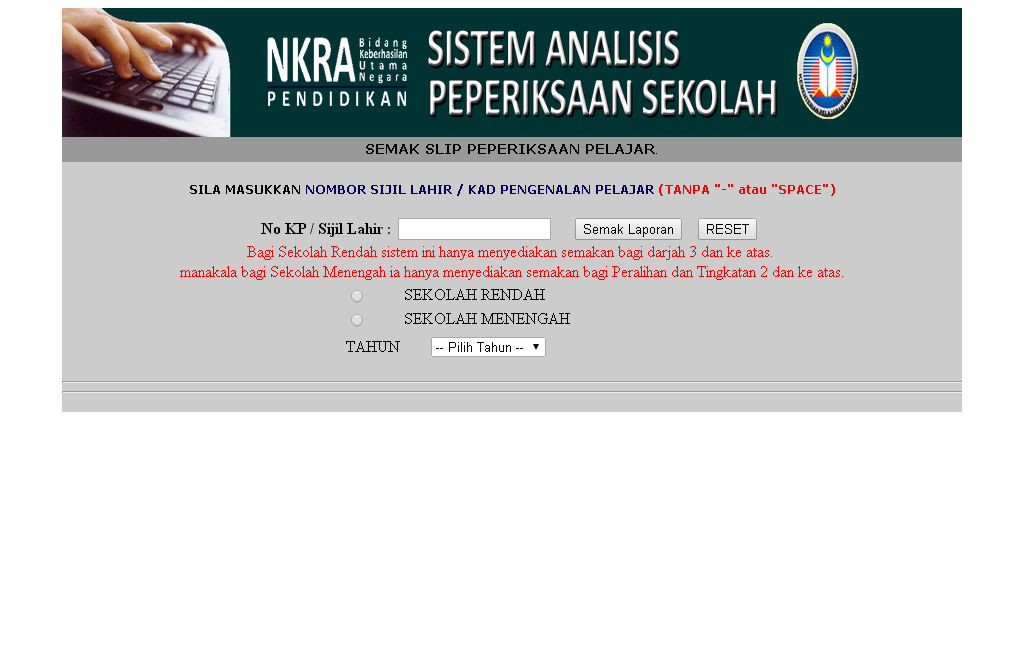 SAPS ibu bapa
