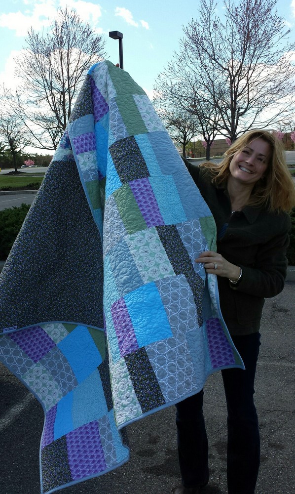 Quilty Habit Teaching My Mom To Quilt