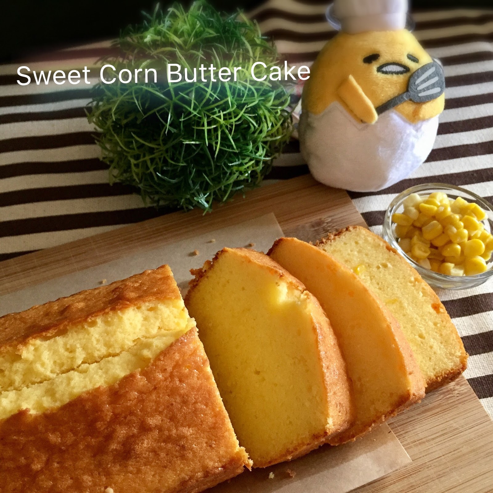 My Mind Patch Sweet Corn Butter Cake 玉米牛油蛋糕