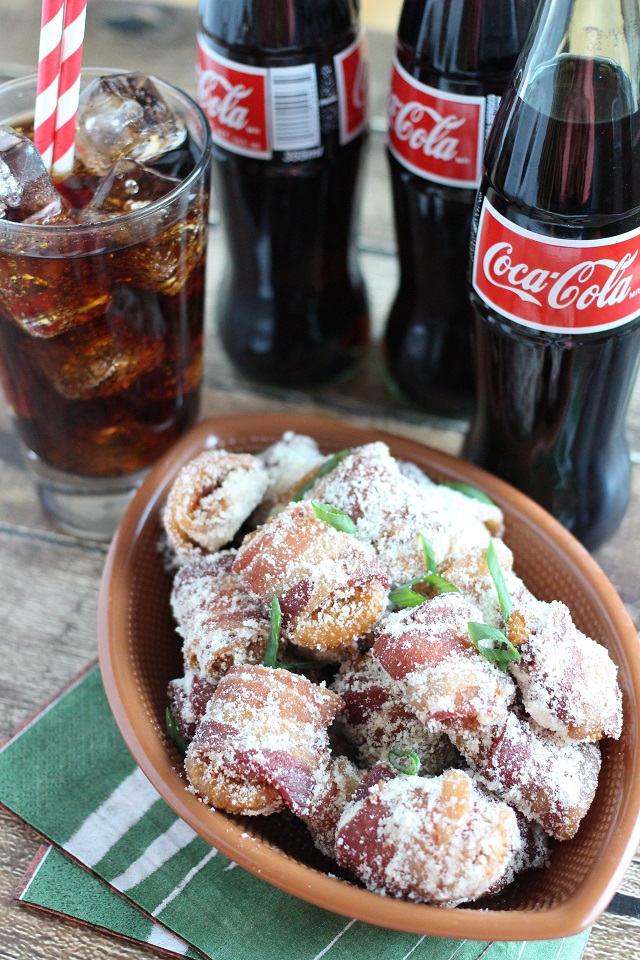 Mama Loves Food! Bacon Wrapped Parmesan Crackers