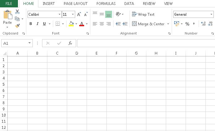 Microsoft Office 2013 Tutorials: How to bring Excel Spreadsheet to ...