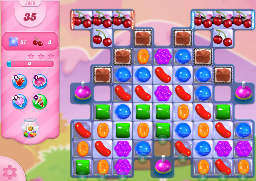 Candy Crush Saga level 2856 Candy Crush Saga level 2856