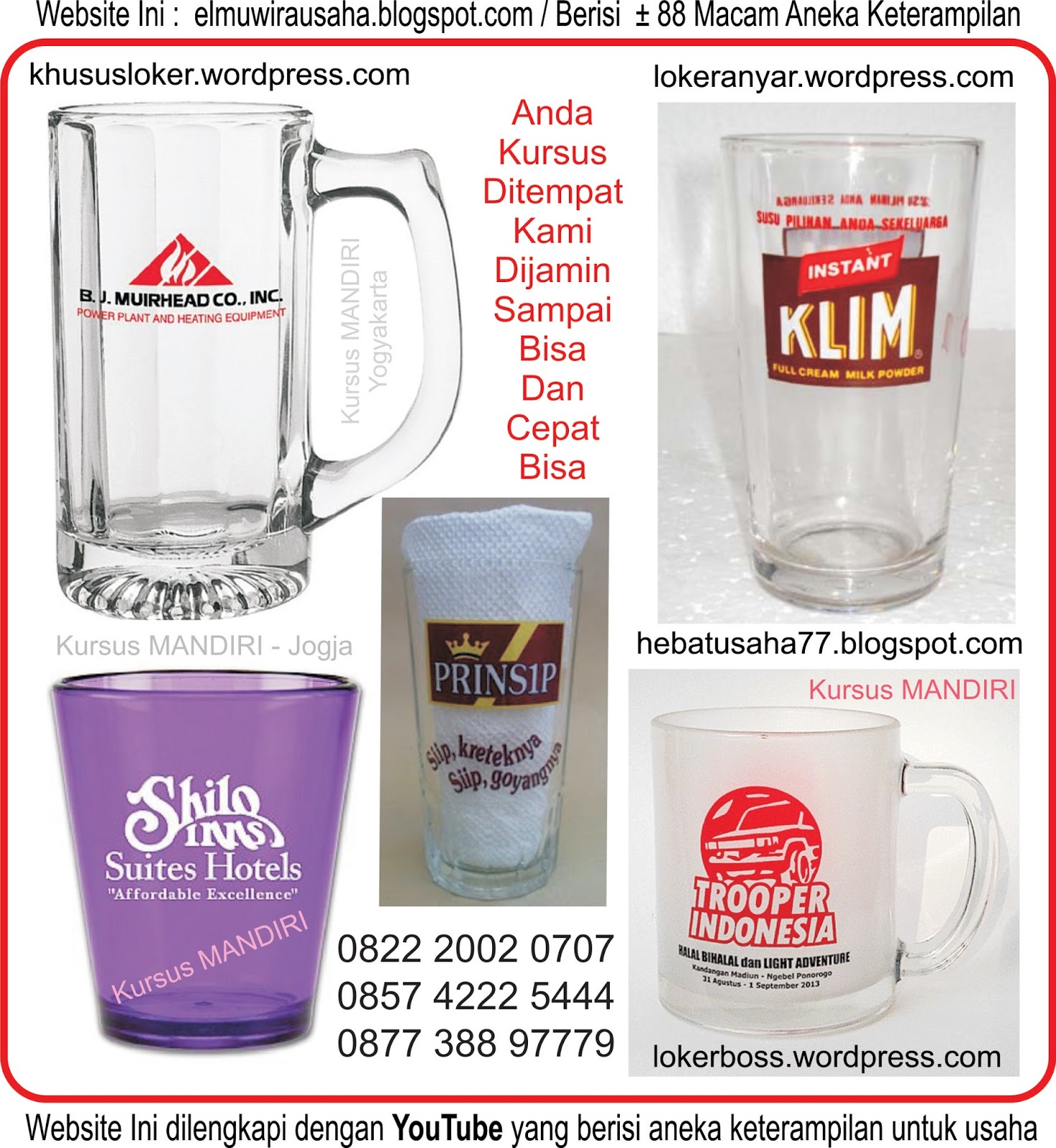 Kursus, Properti, Gadai, Kredit, Elektronik, Handphone, Komputer, Pijam