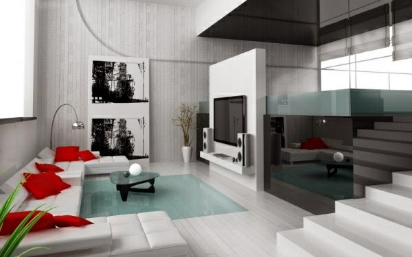 Living room in white &#8211; 30 bright ideas!
