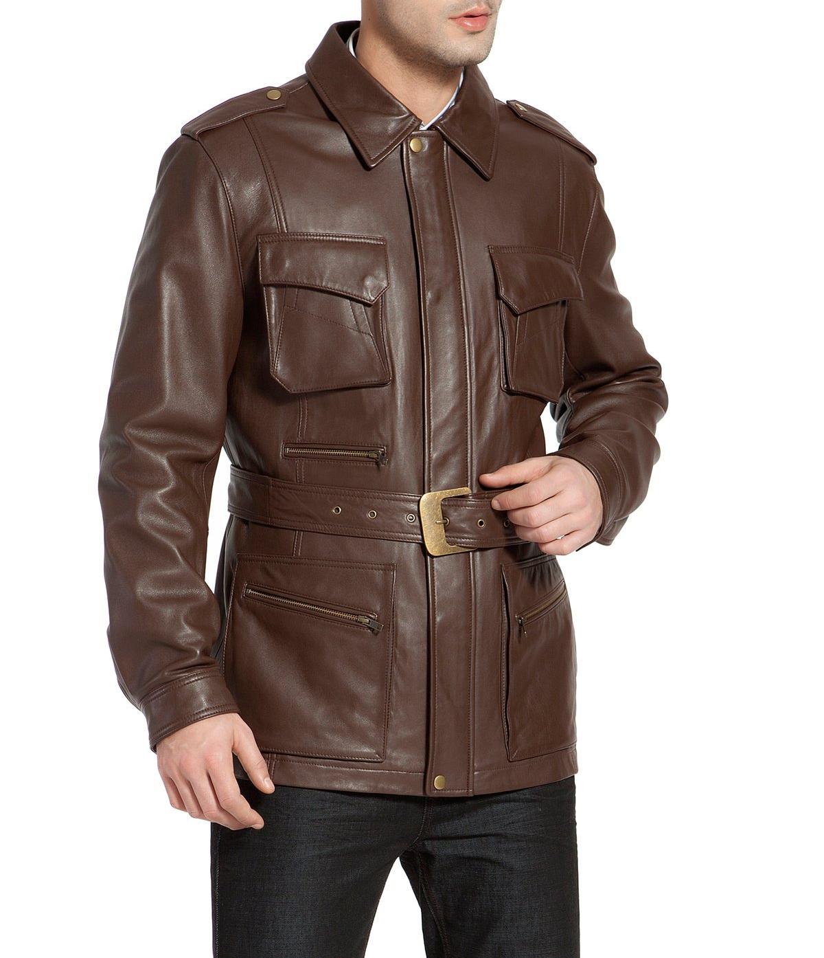 AsEstilo Store: STYLISH LEATHER TRENCH COATS FOR MEN