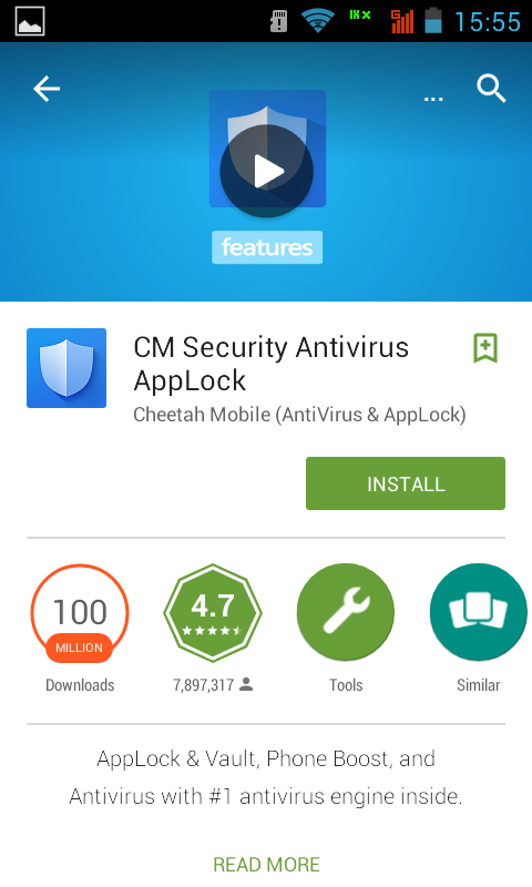 CM Security Antivirus App Lock