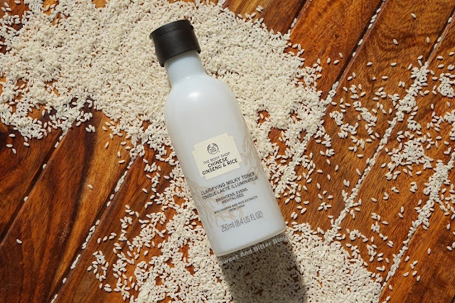 The Body Shop Chinese Ginseng and Rice Clarifying Milky Toner Review