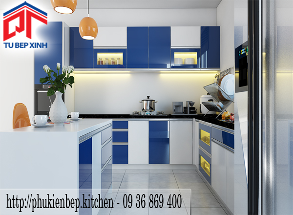 tủ bếp tủ bếp chữ L có đảo bếp