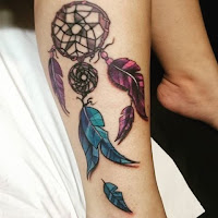 Tatuaje de atrapa sueños