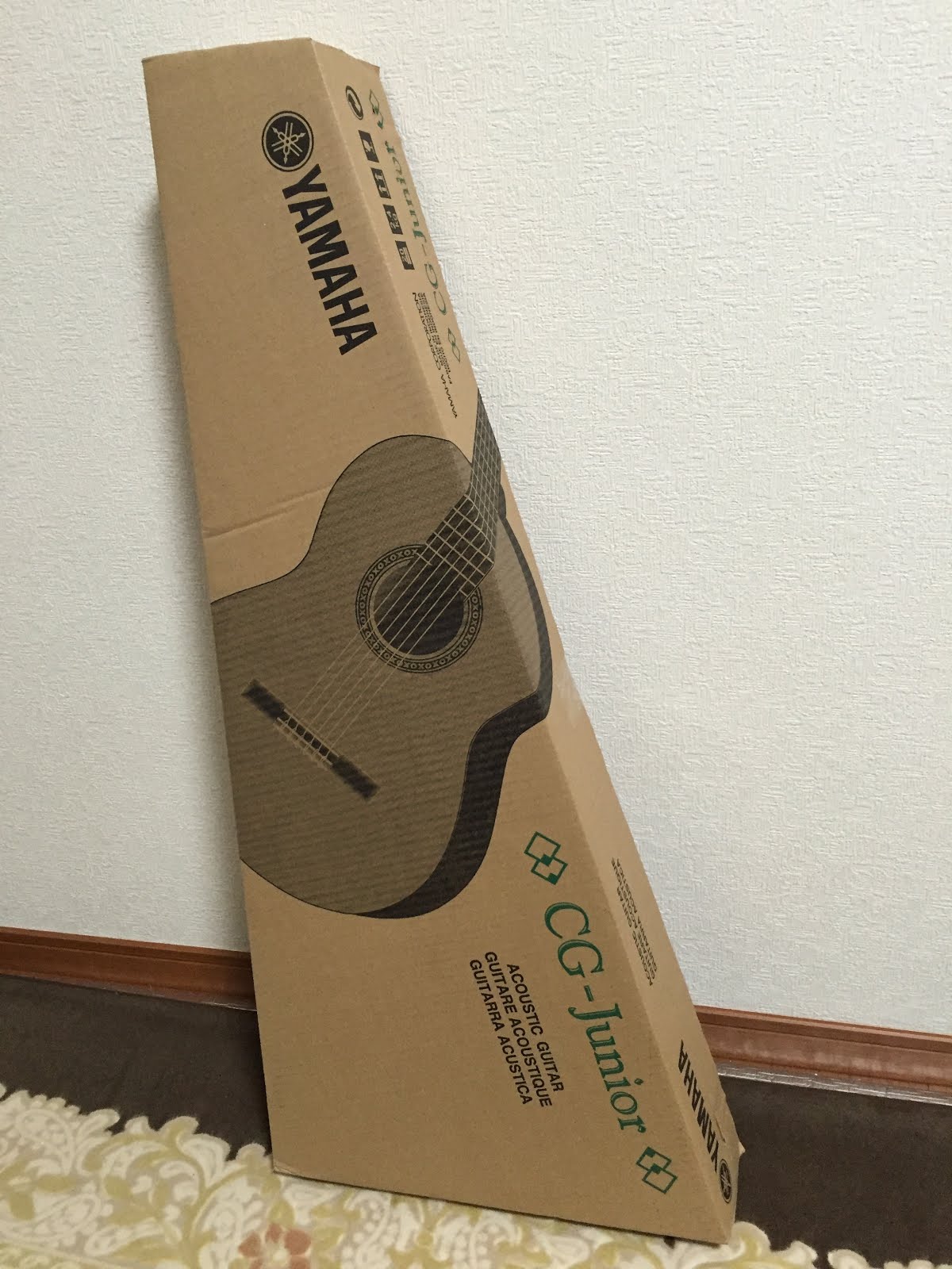 るりの来福記録: YAMAHA CS40J (ミニクラシックギター)を購入しました