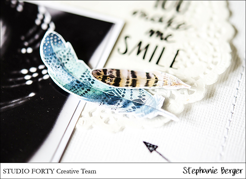 Stephanie Berger - Scrapbooking Layout - Studio40 - You make me smile Stephanie Berger - Scrapbooking Layout - Studio40 - You make me smile